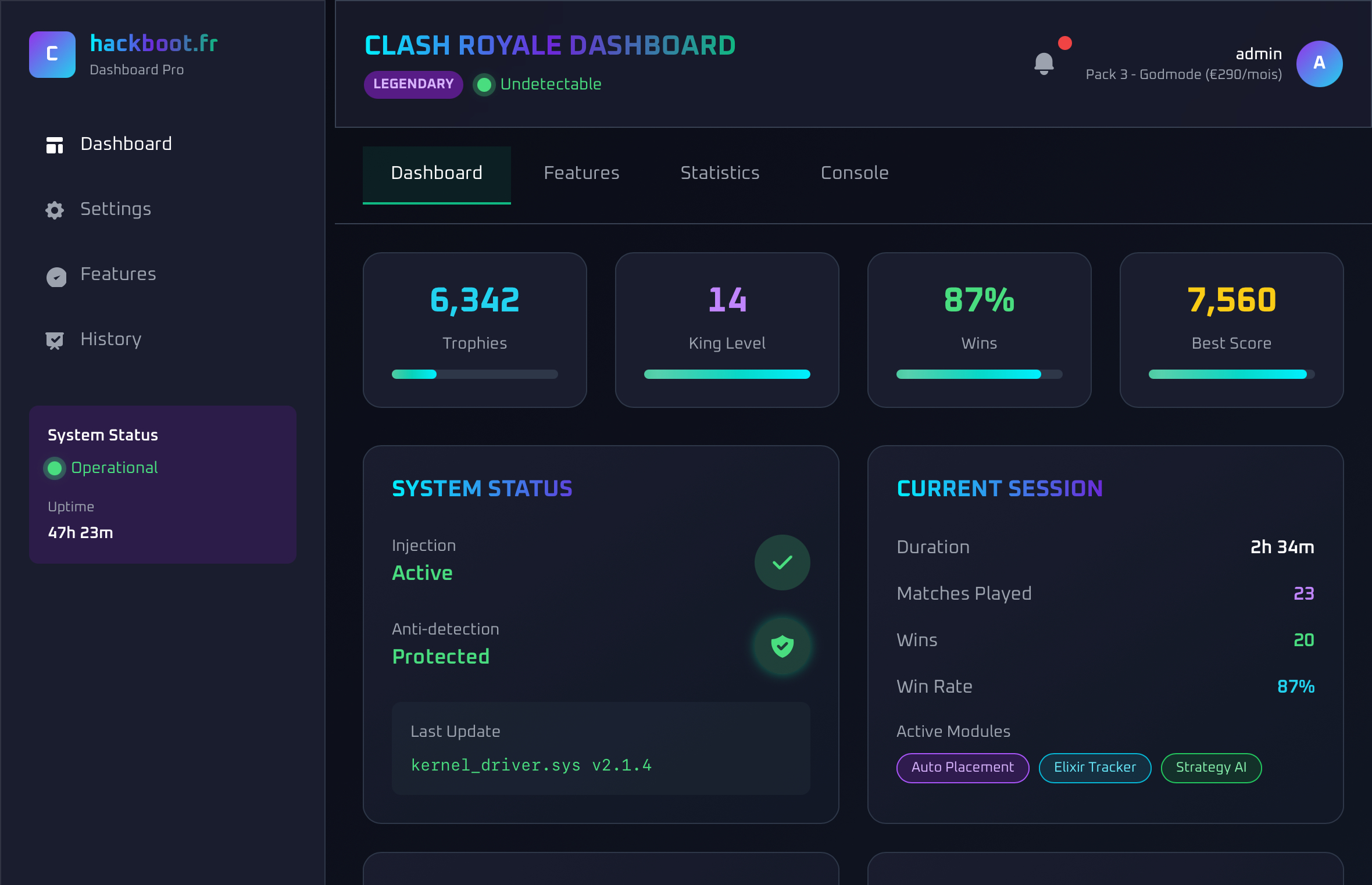 Dashboard Preview